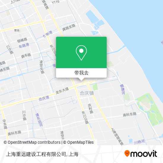 上海重远建设工程有限公司地图