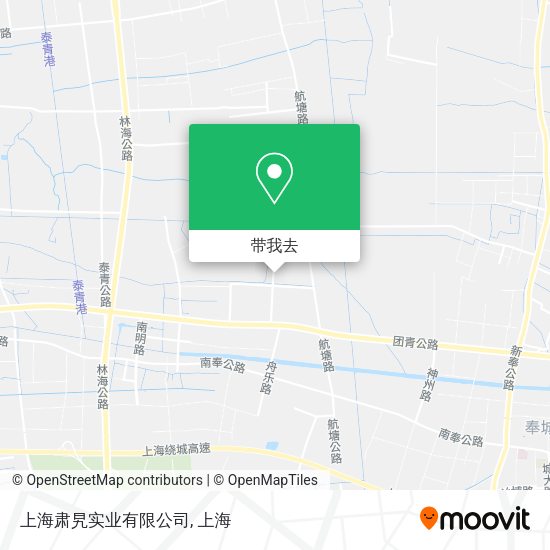 上海肃旯实业有限公司地图