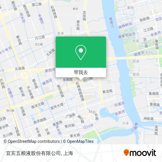 宜宾五粮液股份有限公司地图