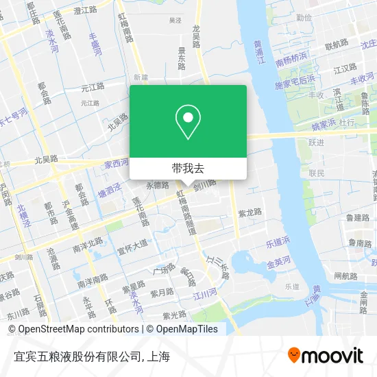 宜宾五粮液股份有限公司地图