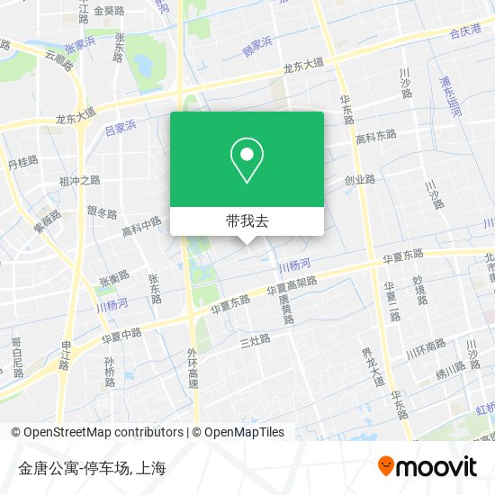 金唐公寓-停车场地图