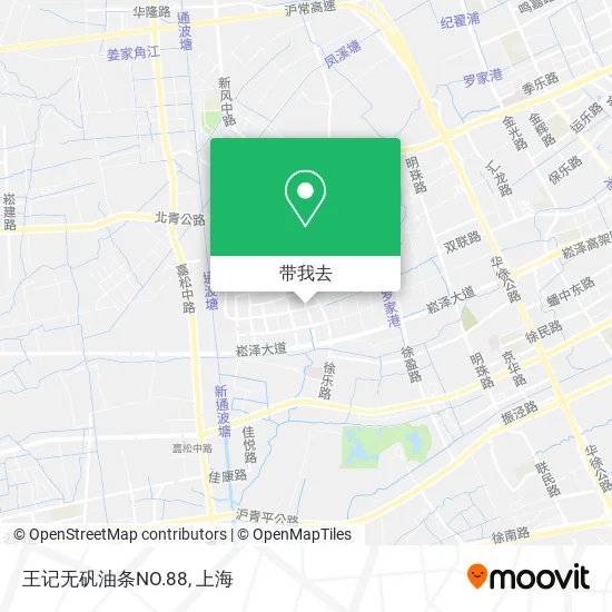王记无矾油条NO.88地图