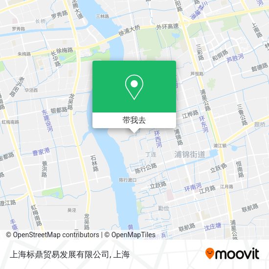 上海标鼎贸易发展有限公司地图
