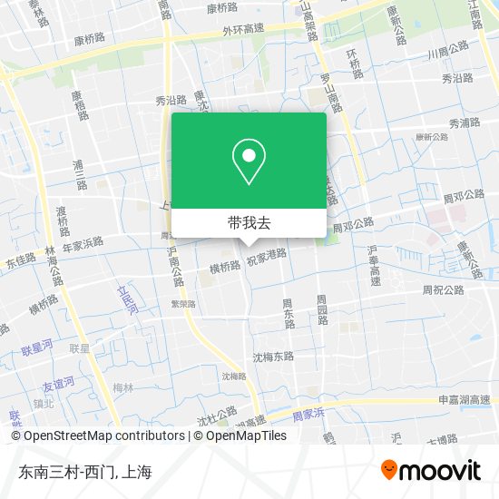 东南三村-西门地图