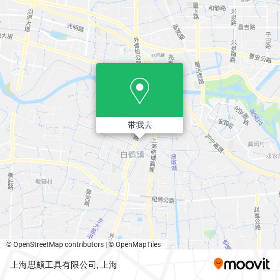 上海思颇工具有限公司地图