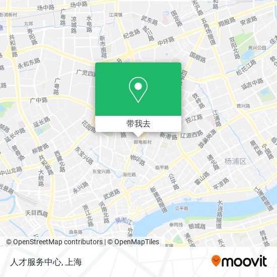 人才服务中心地图