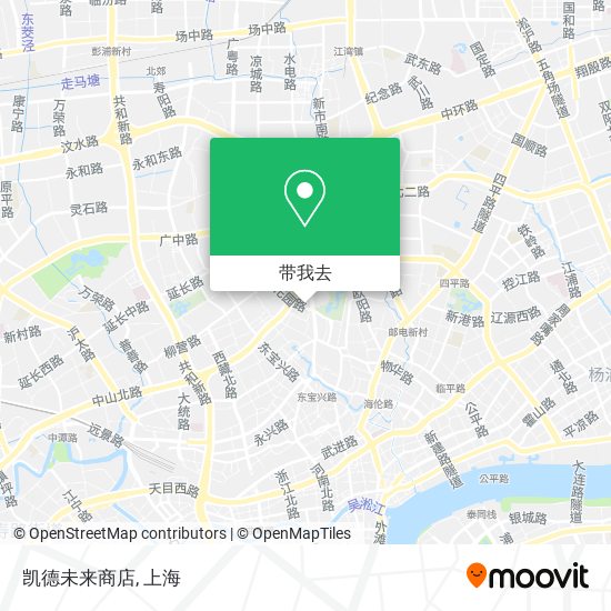 凯德未来商店地图