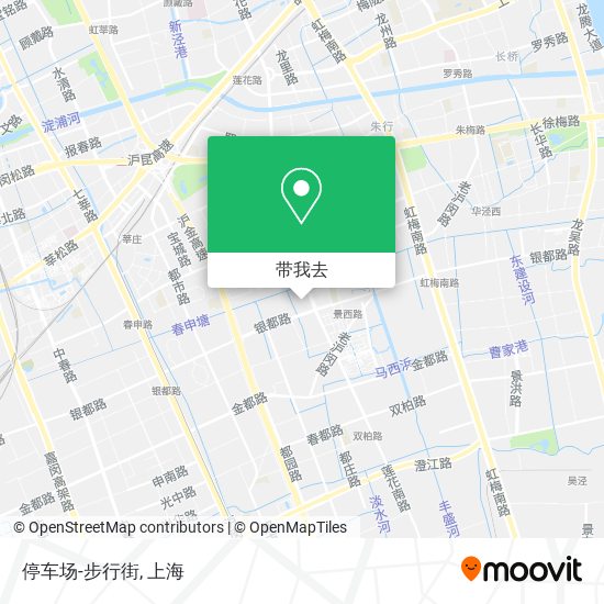 停车场-步行街地图