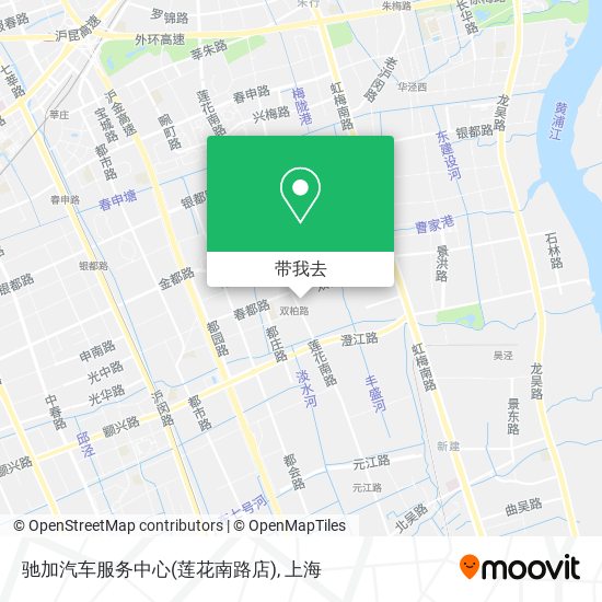 驰加汽车服务中心(莲花南路店)地图