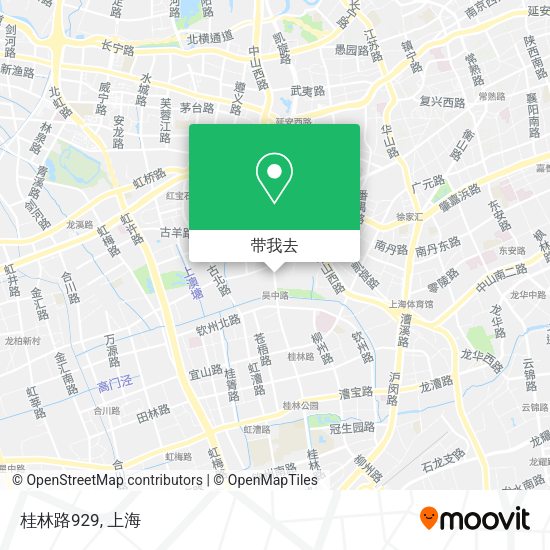 桂林路929地图