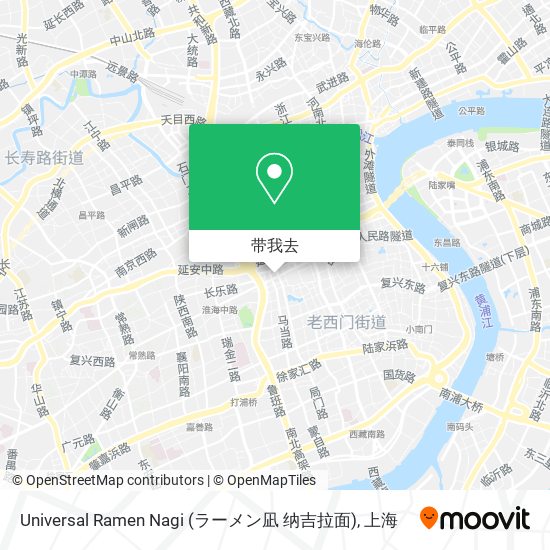 Universal Ramen Nagi (ラーメン凪 纳吉拉面)地图