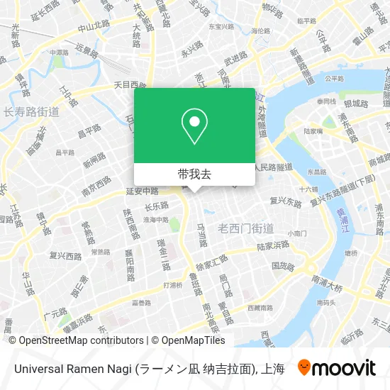 Universal Ramen Nagi (ラーメン凪 纳吉拉面)地图