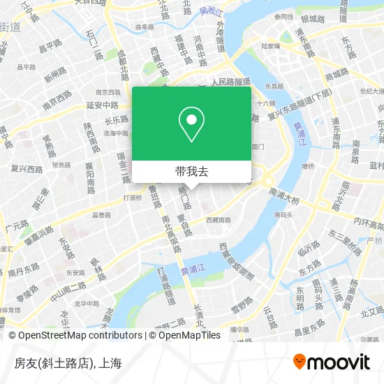 房友(斜土路店)地图
