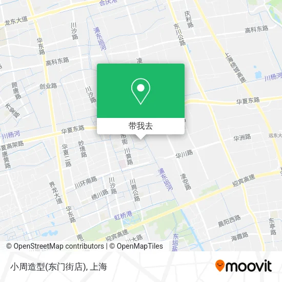 小周造型(东门街店)地图
