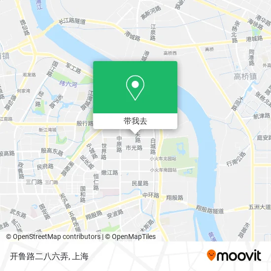 开鲁路二八六弄地图