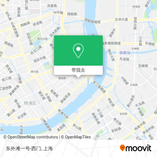 东外滩一号-西门地图