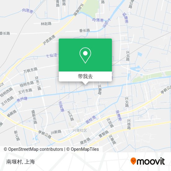 南堰村地图