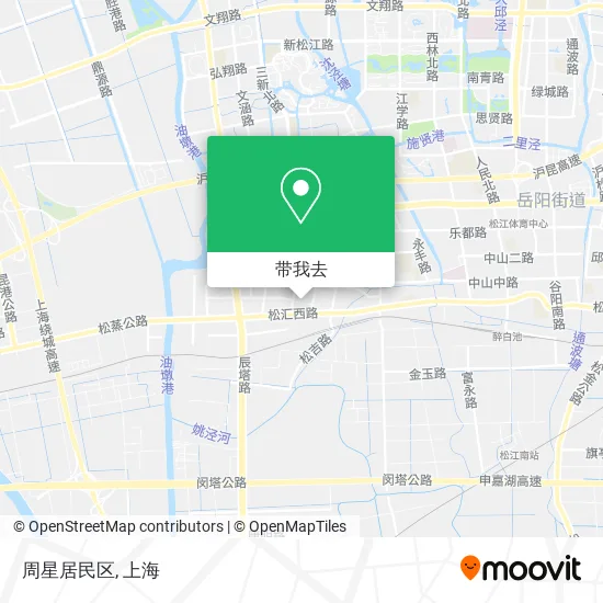 周星居民区地图