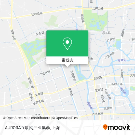 AURORA互联网产业集群地图