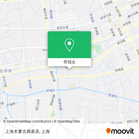上海木董古典家具地图