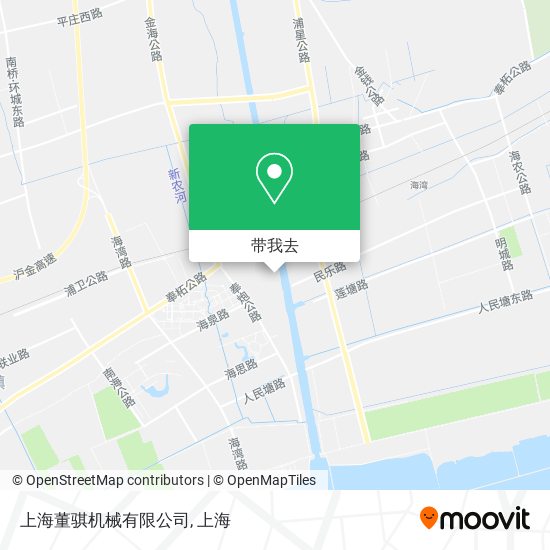 上海董骐机械有限公司地图