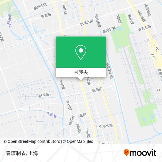 春潇制衣地图