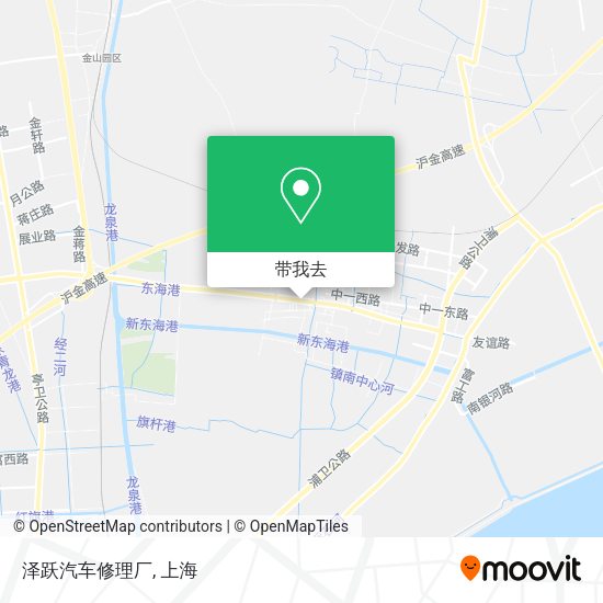 泽跃汽车修理厂地图