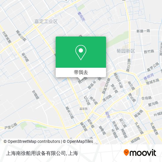 上海南徐船用设备有限公司地图