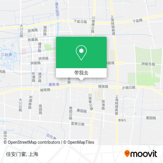 佳安门窗地图