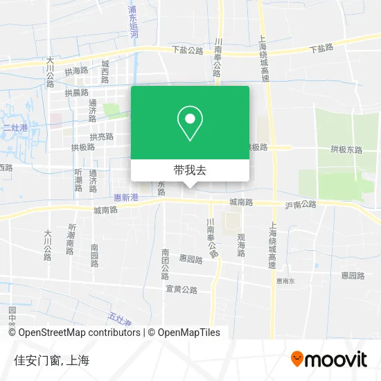 佳安门窗地图
