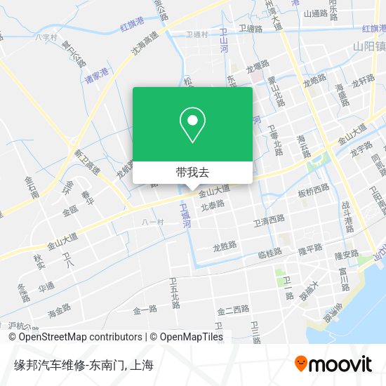 缘邦汽车维修-东南门地图
