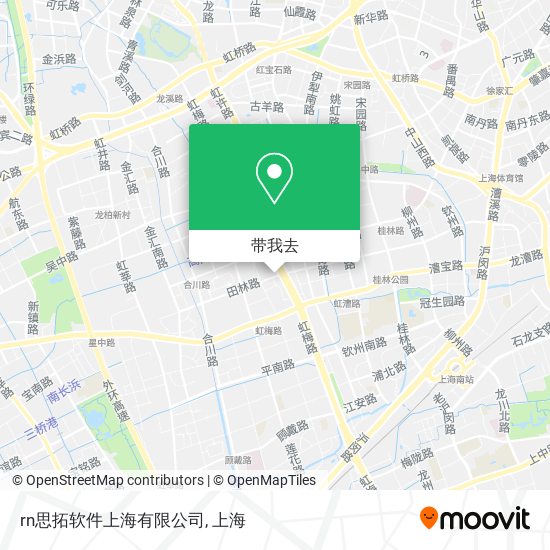 rn思拓软件上海有限公司地图