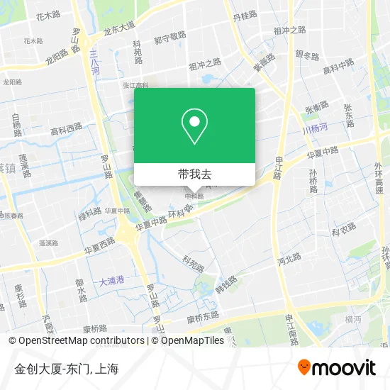 金创大厦-东门地图