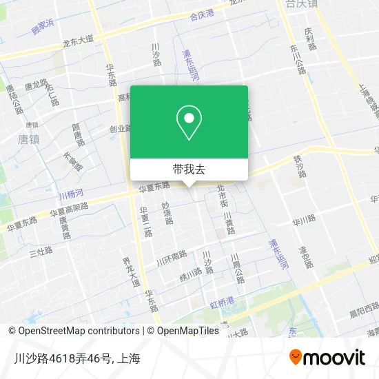 川沙路4618弄46号地图