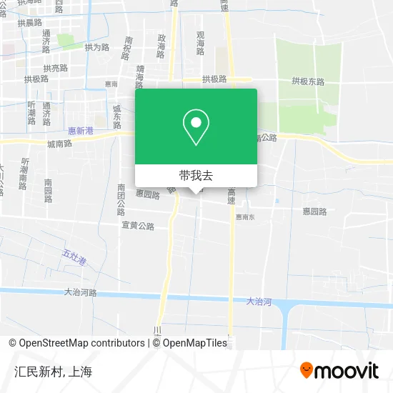 汇民新村地图