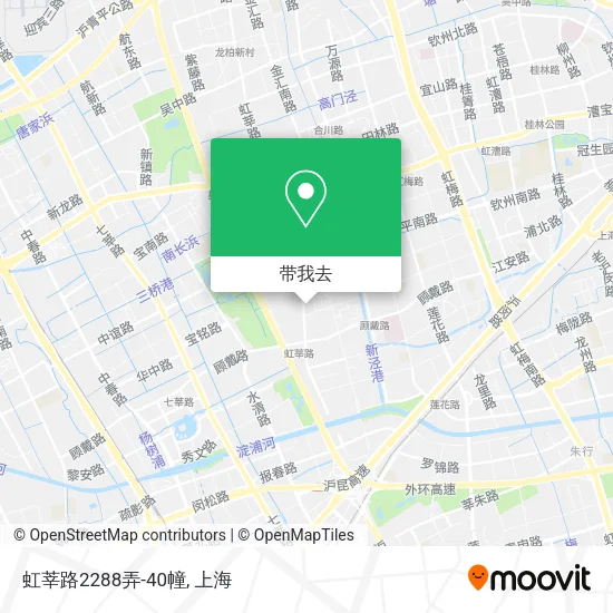 虹莘路2288弄-40幢地图