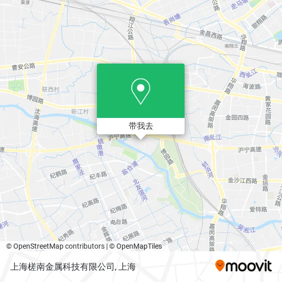 上海槎南金属科技有限公司地图