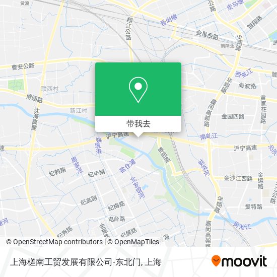 上海槎南工贸发展有限公司-东北门地图