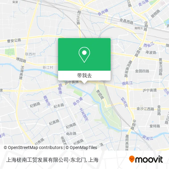上海槎南工贸发展有限公司-东北门地图