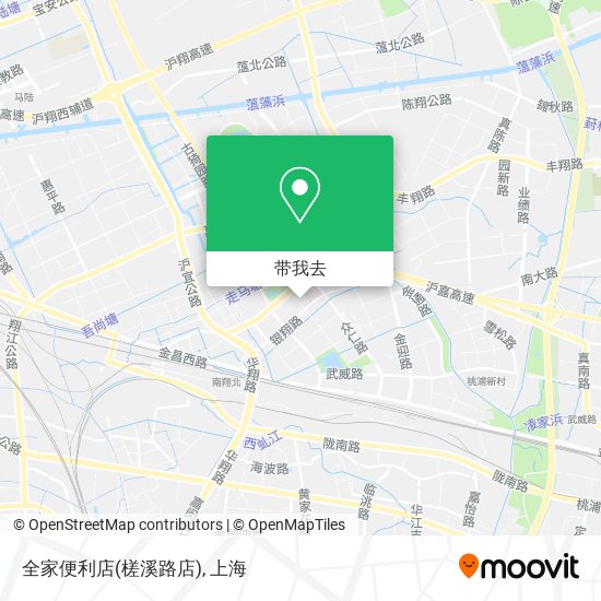 全家便利店(槎溪路店)地图