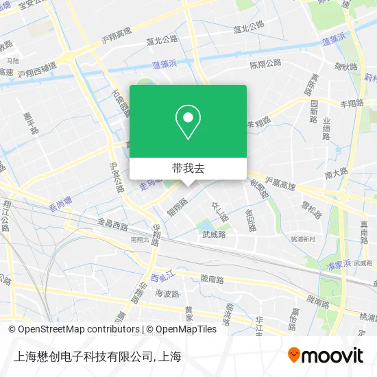 上海懋创电子科技有限公司地图