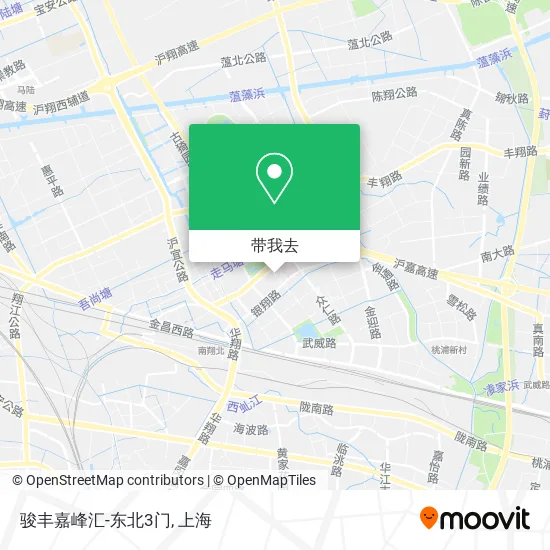 骏丰嘉峰汇-东北3门地图