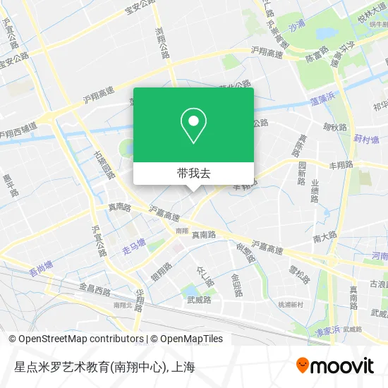 星点米罗艺术教育(南翔中心)地图