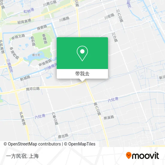 一方民宿地图