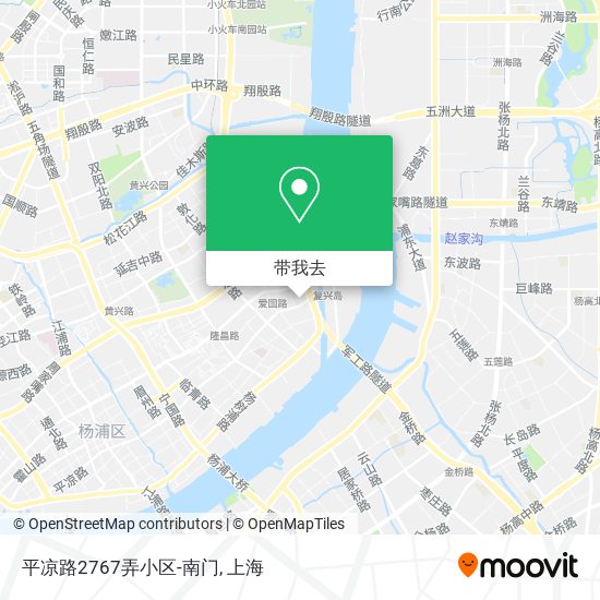 平凉路2767弄小区-南门地图