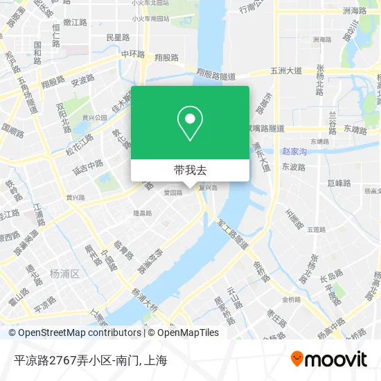 平凉路2767弄小区-南门地图