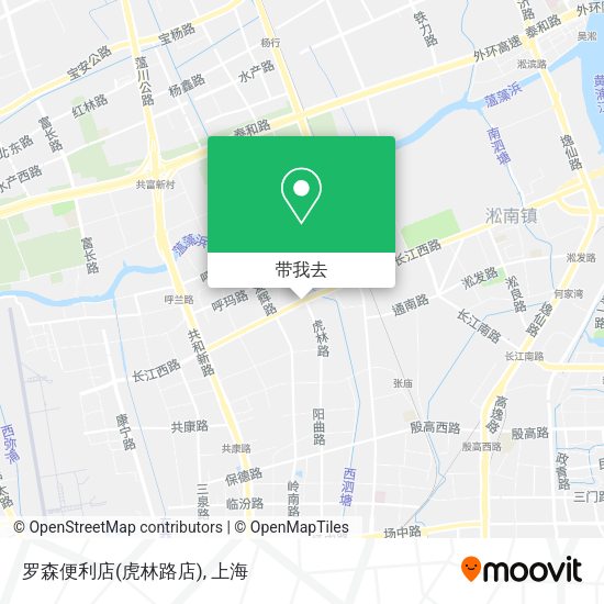 罗森便利店(虎林路店)地图