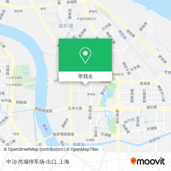 中冶·尚城停车场-出口地图