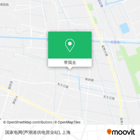 国家电网(芦潮港供电营业站)地图