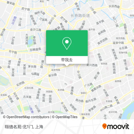 颐德名苑-北1门地图